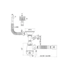 Сифон для кухні Zerix SK-02-B 3 1/2″x40 з різьб. випуском та відведенням для пральної машини (ZX4953) — фото 2