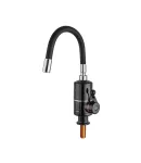 Водонагрівач 3,3 kW проточний ZERIX ELW06-EF-2BLACK (ELW06-EF-B BLACK) з індик. темп., рефлекторний вилив, на мийку (колір чорний) (ZX5033) фото - 6