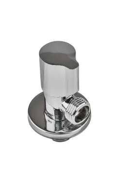Кран для підключення сантехприладів ZERIX BAV-01-1/2x1/2 (Колір хром) (ZX5097)