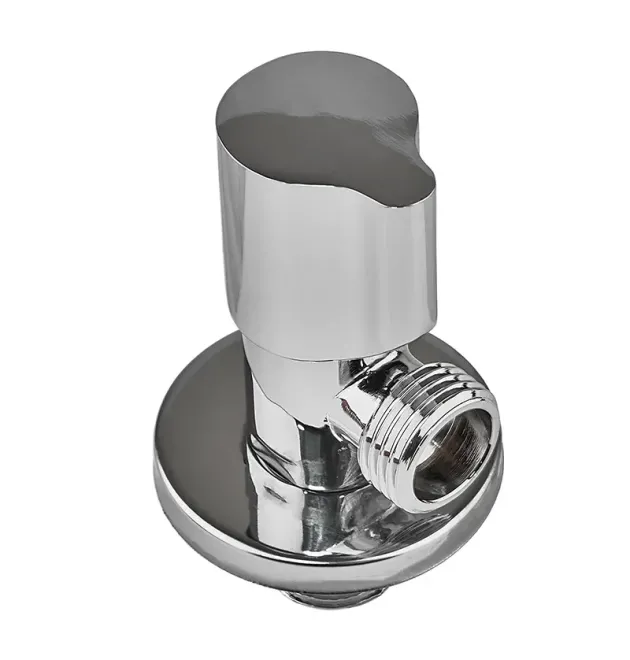 Кран для підключення сантехприладів ZERIX BAV-01-1/2x1/2 (Колір хром) (ZX5097) фото - 1