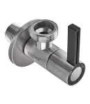 Кран для подключения сантехприборов Zerix VAL-12-1/2x3/4 из нерж. стали SUS304 (ZX5105) фото - 2
