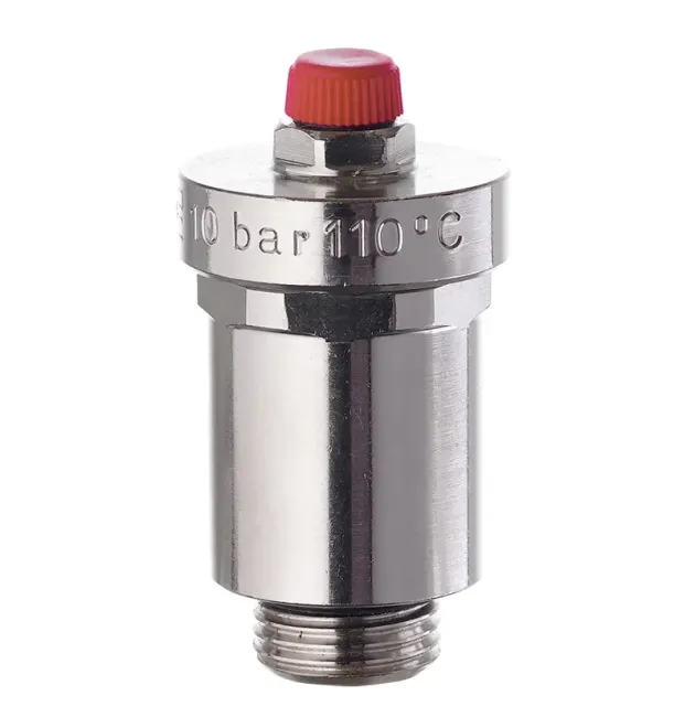 Автоматический воздухоотводчик ROHO R1301-050N 1/2″ Н, никель