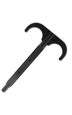 Дюбель-гак подвійний Koer KR.8014, продається пачками по 25 шт (KR2968)