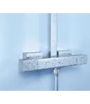 Душова система Grohe Euphoria Cube System з термостатом, настінний монтаж, хром, 26087000 — фото 5