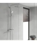 Душова система Grohe Euphoria System з термостатом, настінний монтаж, хром, 27296003 — фото 7