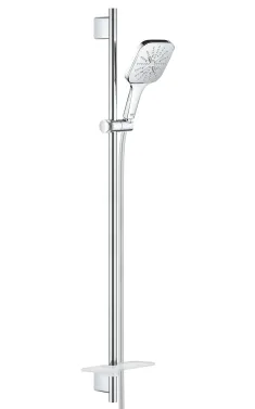 Душевой гарнитур Grohe Rainshower SmartActive со штангой и 3 режимами струи, хром (26586000)