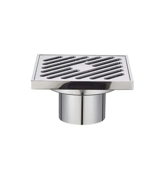 Душевой трап KOER FD10-100x100-180 100x100мм, прямой отвод (KR3413)