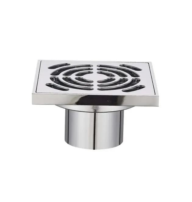 Душевой трап KOER FD12-100x100-180 100x100мм, прямой отвод (KR3416)