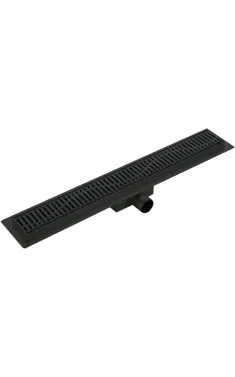 Душовий трап KOER FD35-70x500-BLACK з нерж. сталі SUS304 70x500мм (Колір чорний) (AC0624)