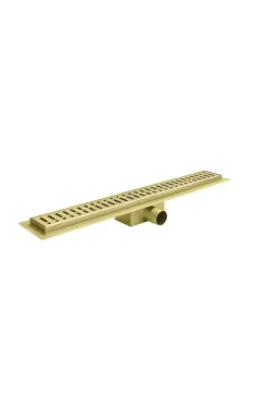 Душовий трап KOER FD35-70x700-BRUSHED GOLD з нерж. сталі SUS304 70x700мм (Колір матове золото) (AC0718)