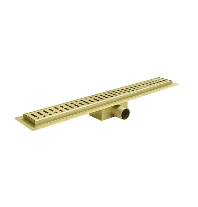 Душовий трап KOER FD35-70x700-BRUSHED GOLD з нерж. сталі SUS304 70x700мм (Колір матове золото) (AC0718)
