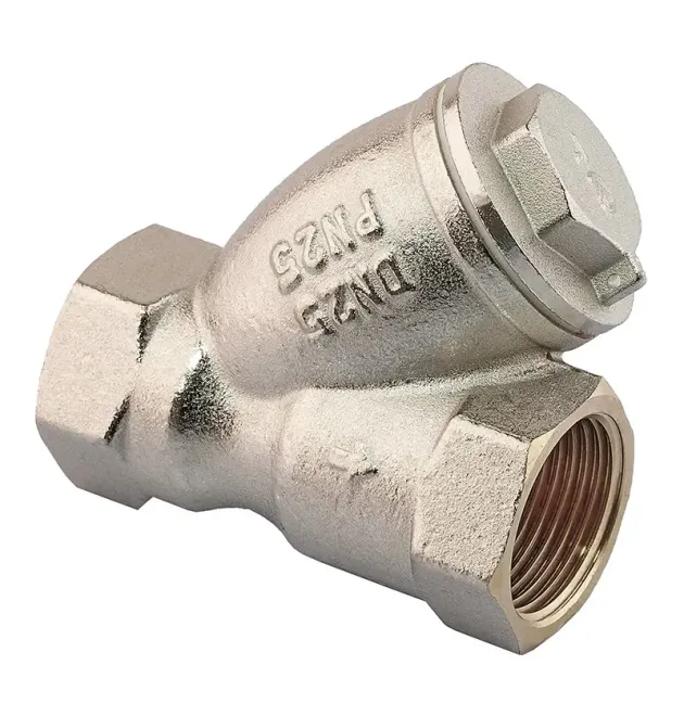 Фільтр грубої очистки Koer KR.F02.N - 1″ (нікельований) (KR4718)