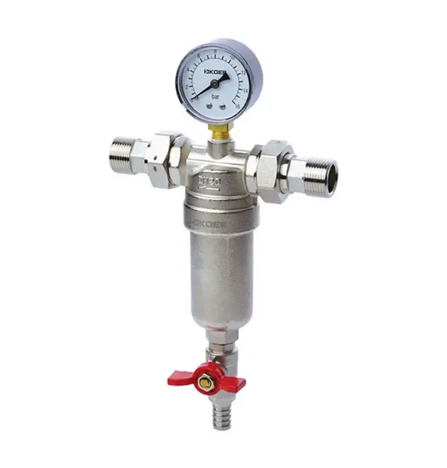 Фільтр самоочисний з манометром 1'' KOER KR.1250 (KR5781)