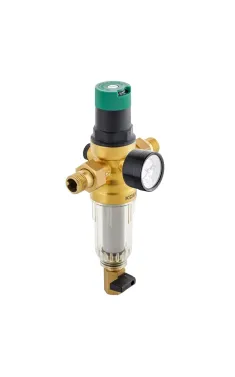Фільтр самоочисний з редуктором тиску та манометром Koer KR.1242 - 1/2″ ЗР (KR3187)