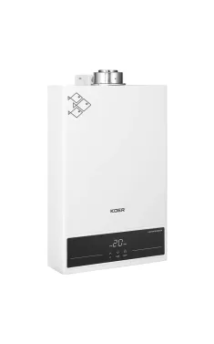 Газова колонка турбована KOER KWH.G0312 TURBO WHITE, 12 л/хв (колір білий) (KR5557)