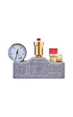 Група безпеки котла з ізоляцією ROHO R2113-100, 1″, 3 бар