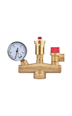 Група безпеки котла ROHO R2112-100, 1″, 3 бар