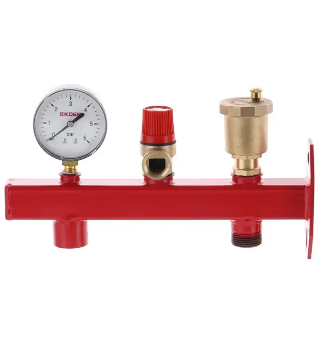 Група безпеки сталева консольна для розширювального бака KOER KR.103 - 3/4″ MF (KR2963)