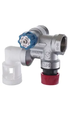 Група безпеки для водонагрівача ROHO R2111-050, горизонтальна, 1/2″ × 3/4″ ВН, 7 бар