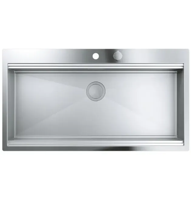 Кухонна мийка GROHE EX Sink K800 із нержавіючої сталі, 120 см, 31586SD0
