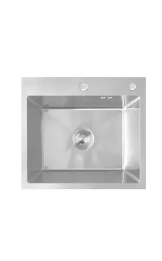 Кухонна мийка MIXXUS MH5045 DECOR SS COLOR 3.0/0.8 з нержавіючої сталі