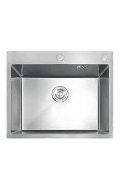 Кухонна мийка MIXXUS MH5843 DECOR SS COLOR з нержавіючої сталі, колір нержавіючої сталі, 3.0/0.8
