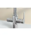 Кухонный смеситель Grohe Blue Pure Eurosmart для фильтрованной и нефильтрованной воды, хром, 30583000 — фото 3