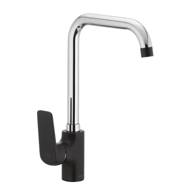 Кухонний змішувач MIXXUS OREGON 014-G NUT BLACK, чорний матовий