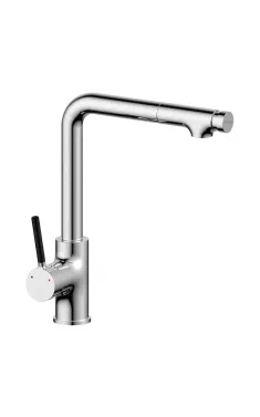 Смеситель для кухни MIXXUS PREMIUM ADAM 017 с поворотным изливом, хром