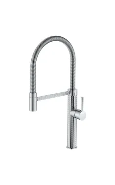 Смеситель для кухни MIXXUS PREMIUM SPARK 017 с поворотным изливом, хром