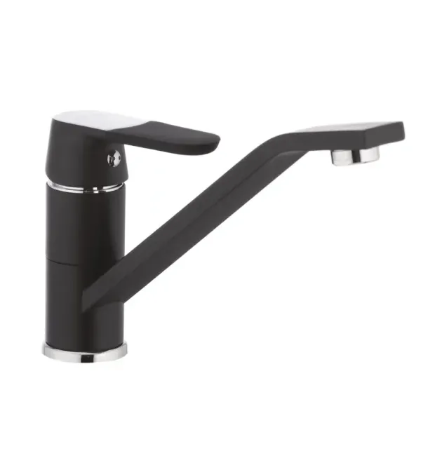 Кухонный смеситель MIXXUS PREMIUM TIGER 555 NUT BLACK, чёрный матовый