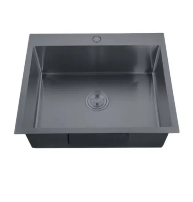 Мийка Zerix ZH5045-215 Nano-Black (3.0/0.8) з нерж. сталі (MX1580)