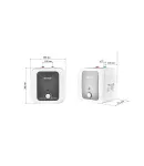 Накопительный водонагреватель MIXXUS EWH-1215 Small Under под мойку, 15 л, мокрый ТЭН 1,5 кВт — фото 5