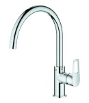 Однорычажный кухонный смеситель Grohe BauLoop New с поворотным изливом, хром (31232001) — фото 2