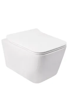 Подвесной унитаз MIXXUS QUADRO-0304-R 520×360×365 мм, RIMLESS
