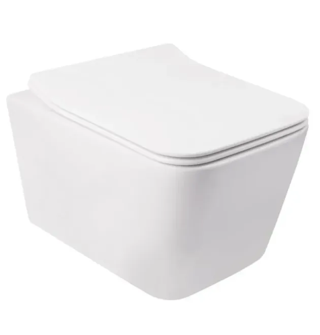 Підвісний унітаз MIXXUS QUADRO-0304-R 520×360×365 мм, RIMLESS