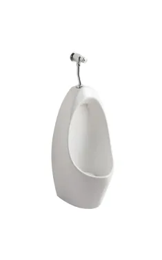 Подвесной писсуар MIXXUS PREMIUM BEVEL-1004 340x305x685mm с краном для писсуара