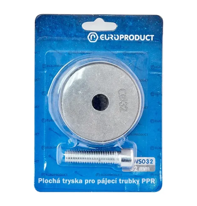 Плоская насадка Europroduct EP.WS032 для паяльника PPR-труб 32 мм