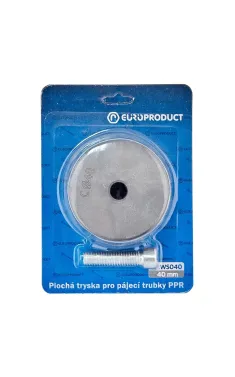 Плоска насадка для паяльника EUROPRODUCT EP.WS040 для PPR-труб 40 мм