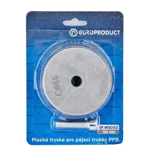 Плоска насадка для паяльника EUROPRODUCT EP.WS050 для PPR-труб 50 мм