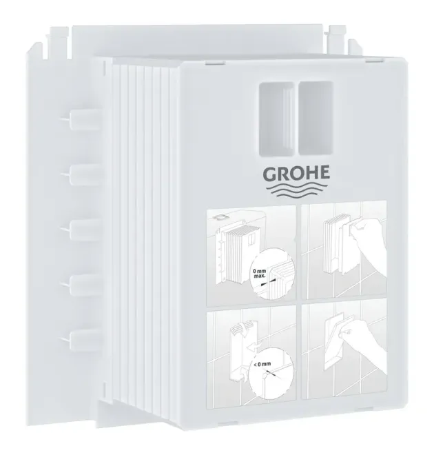 Ревизионный короб GROHE Rapid для панелей смыва 130 × 172 мм (40911000)