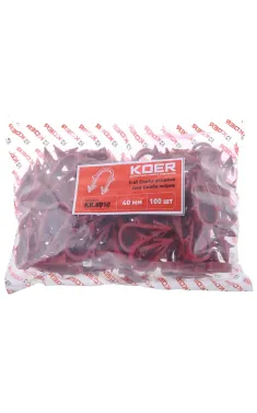 Скоба якірна KOER KR.8010 40 мм (Продається по 100 шт) (KR2972)