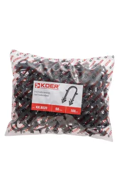 Скоба якірна Koer KR.8020 50 мм (Продається по 100 шт) (KR3244)