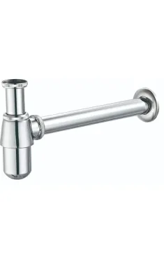 Сифон для раковини CHAMPION SIPHON-01 без випуску (під донний клапан) без ревізії (Колір хром) 1 1/4'' (AC3572)