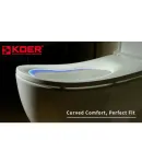 Унитаз-компакт эргономичный KOER TT-0202-T3 670x390x860mm система смыва TORNADO 3.0 (KR5614) — фото 10