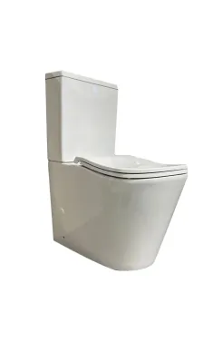 Унитаз-компакт эргономичный KOER TT-0202-T3 670x390x860mm система смыва TORNADO 3.0 (KR5614)
