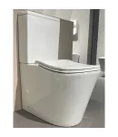 Унитаз-компакт эргономичный KOER TT-0202-T3 670x390x860mm система смыва TORNADO 3.0 (KR5614) — фото 7