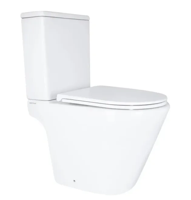 Унітаз-компакт підлоговий MIXXUS BEVEL, 605х370х800 мм, система змиву RIMLESS