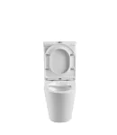 Унітаз-компакт підлоговий MIXXUS PREMIUM BEVEL-0402-R, білий, 670×390×880 мм, система змиву RIMLESS — фото 4
