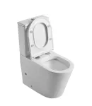 Унітаз-компакт підлоговий MIXXUS PREMIUM BEVEL-0402-R, білий, 670×390×880 мм, система змиву RIMLESS — фото 6